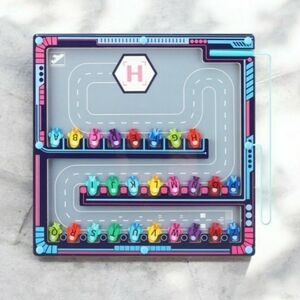 Alphabet Magnetic Maze Wooden Toy Puzzle